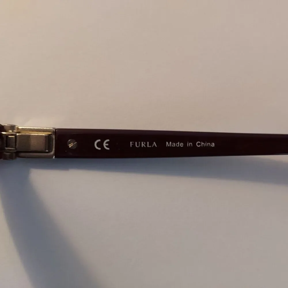 Furla VFU074K Col.096D 140 Eyeglass Frame Purple Pink Tip 54 15 140